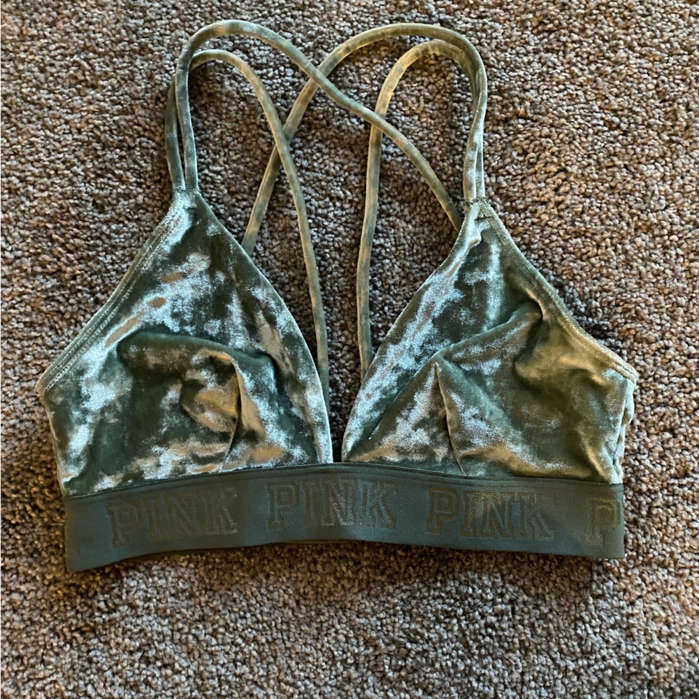 Velvet bralette